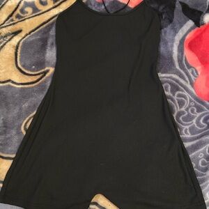 Black Sleeveless Dress